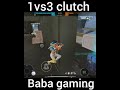 1vs4 clutch impossible headshot #shorts #viral #trending #video #freefire #gaming #video #youtuber