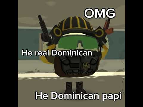 Mi Dominican papi #chickengun