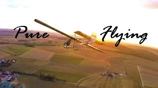 SG38 - HISTORIC GLIDER filmed by racecopter || Fliegergruppe Ellwangen