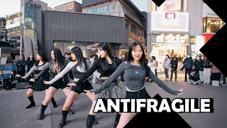 [4TEN] LE SSERAFIM 르세라핌 - ANTIFRAGILE 안티프래자일 DANCE COVER [KPOP IN PUBLIC 신촌 스타광장 버스킹 20230225]