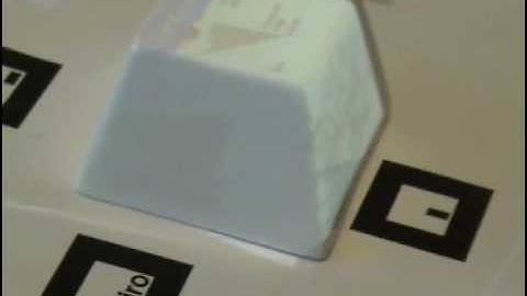 Projector based Augmented Reality - handheld projector