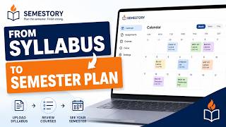 Turn Your Syllabus Into a Semester Plan | Semestory