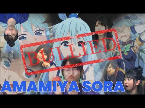 Amamiya Sora Getting Bullied by Konosuba Cast Members