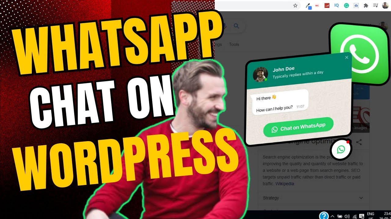 Add Whatsapp Live Chat In Wordpress (No Plugin Required)