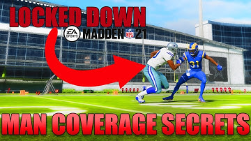 I Found The SECRET to play MAN COVERAGE | Madden 21 Defensive tips to play Better Man Coverage.