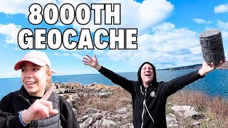 I FOUND MY 8000th GEOCACHE! #geocaching #geocache #geocachingvlogger