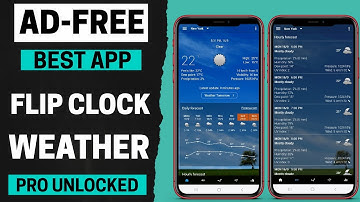 Best Free Flip Clock Weather App for Android