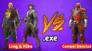 Shadow fight arena - Ling & Kibo Vs Camper Ironclad .exe | shadow fight arena gameplay