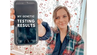MY GENETIC TESTING RESULTS | full panel test