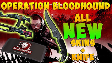 CS:GO - NEW Operation Bloodhound - Falchion Case ALL SKINS SHOWCASE + NEW FALCHION KNIFE