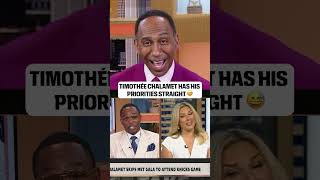 Stephen A. is a big fan 😂