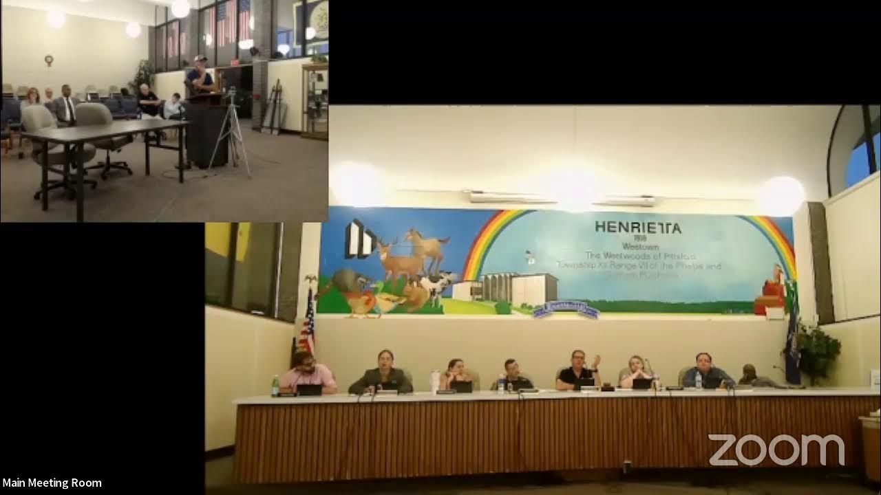 Town of Henrietta Zoning Board of Appeals Meeting August 2, 2023