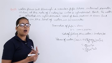 Class10th – RD Sharma – Problem-9 on Surface area and Volume of cylinder | Tutorials Point