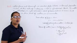 Class10th – RD Sharma – Problem-9 on Surface area and Volume of cylinder | Tutorials Point