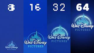 What if the Disney Intro was in different bits?