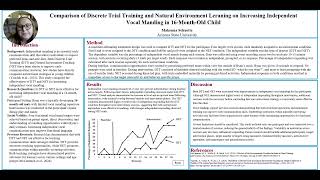 SPE 593 Applied Project Poster - Makenna Schuette