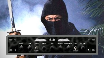 NaLex Ninja - No Clean Boost Needed Tight Chugs New FREE Amp Sim Plugin Metal Demo