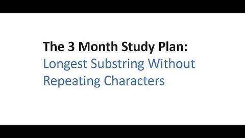 Longest Substring Without Repeating Characters (Arabic)