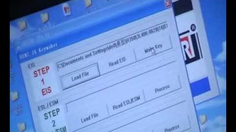 AK500 MCU MPC Programmer operation video