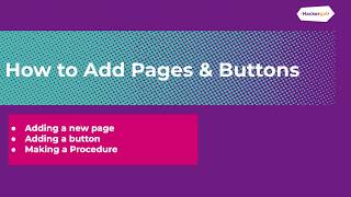 Button & Page - Hackergal @ Home Challenge