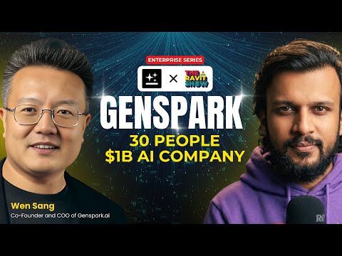 Genspark: 30 People. Over $1b Ai Company