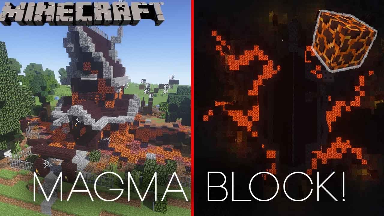 Minecraft Magma Block Virus House Tutorial Youtube