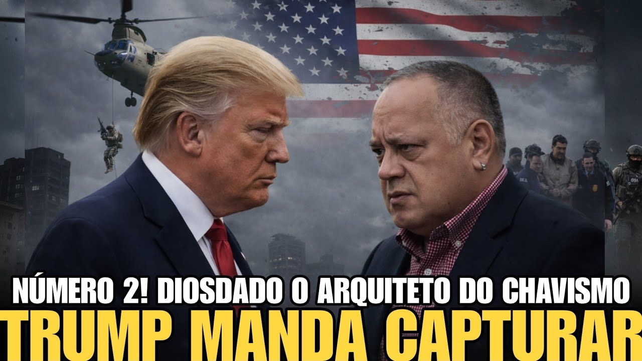 Donald Trump prepara a captura da figura número dois do alto escalão do regime chavista