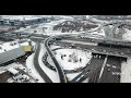 Волоколамское шоссе. Развязка на МКАД 21.12.2020 4K