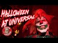 Halloween at Universal Studios 2020