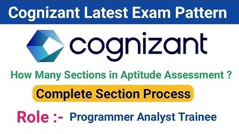 Cognizant Latest Exam Pattern 2023 | Selection Process | Programmer Analyst Trainee Exam Pattern