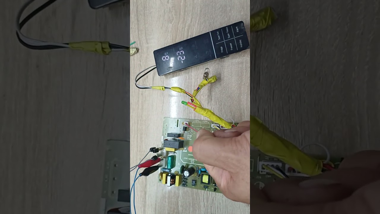 Reparation carte Frigo Condor Problem power