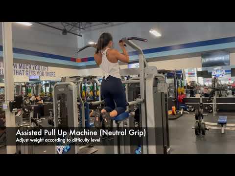 Assisted Pull Up Machine Neutral Grip
