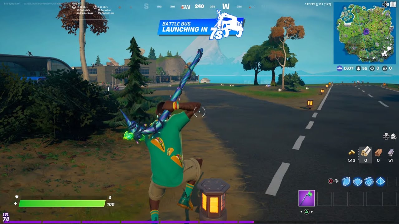 Tune Squad LeBron James Skin + My Best Combo Gameplay On PS5 120FPS.