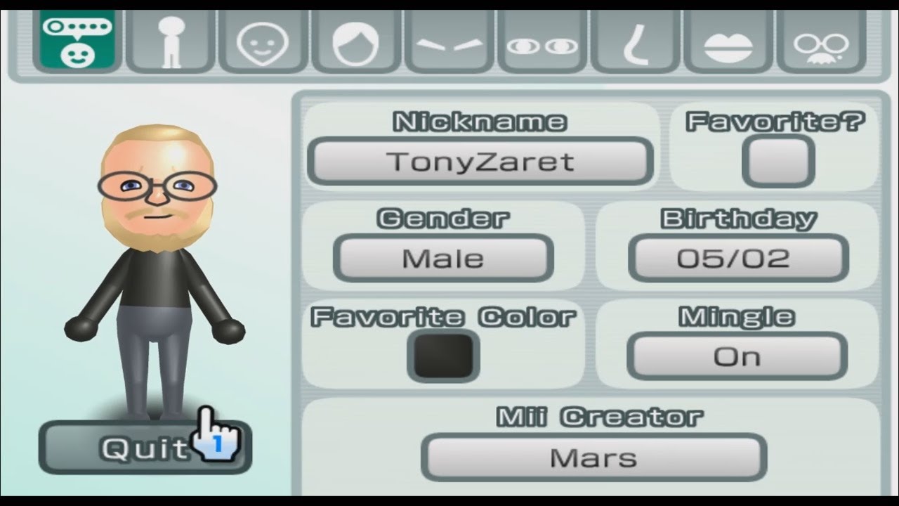 Tony Zaret - Mii 1176 - YouTube