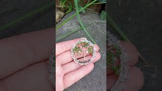 Ювелирное Дерево жизни из натуральных камней #каменнаяфея #украшенияизкамней #деревожизни