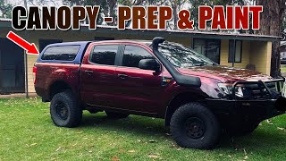Sanding Raptor Liner flat and Painting Super Shift Pearls  Full Guide Prep and Paint