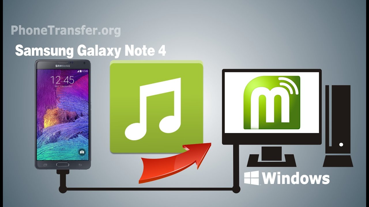 How to Backup Music from Samsung Galaxy Note 4 to Computer, Export Note