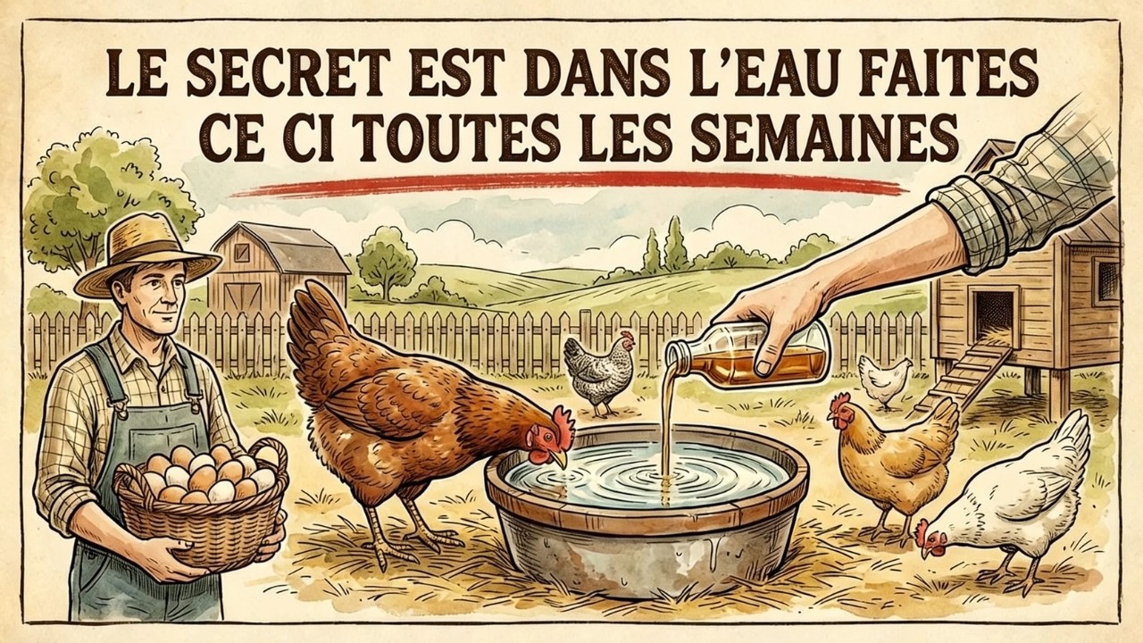 FAITES CECI CHAQUE SEMAINE pour que vos poules vivent PLUS LONGTEMPS et pondent le double d'ŒUFS