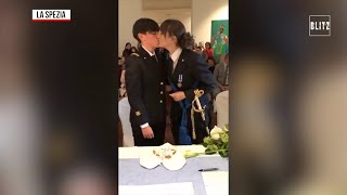 L’amore tra due ragazze della Marina Militare: si uniscono civilmente