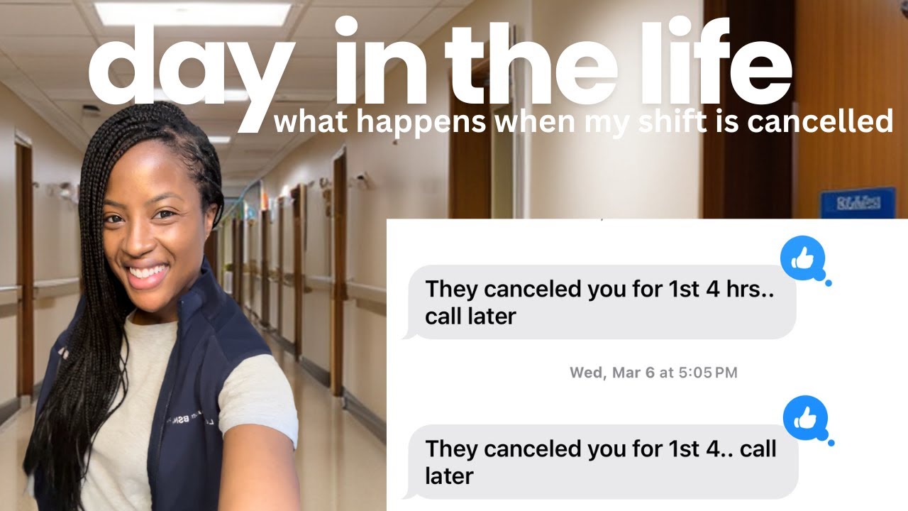 Shift Cancelled: A DAY IN THE LIFE OF A PRN MED-SURG NURSE - YouTube