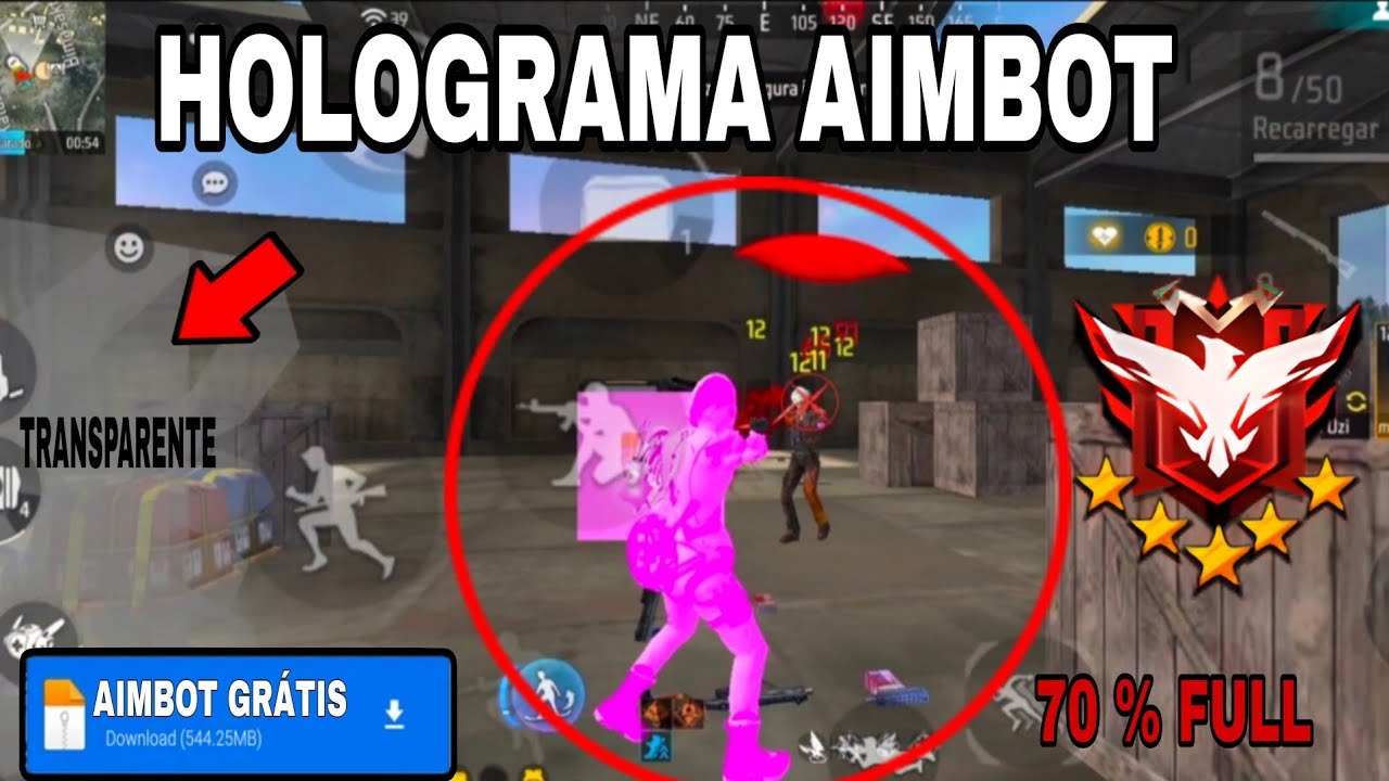 AIMBOT PARA  FREEFIRE GRÁTIS HS FULL 70 % ANTBAN ANTBLACK LINK  MIDIA FIRE !!!