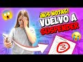 Reaccionando a mis notas de 3 eso  vuelvo a suspender  daniela go