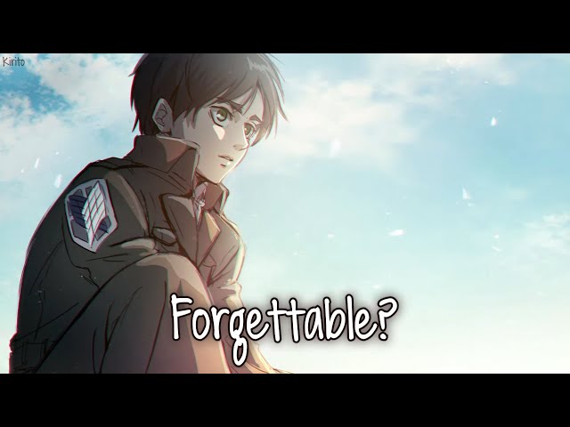 Nightcore - forgettable (yaeow) - (Lyrics) class=