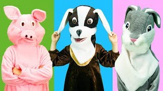 Animals wrong head and Children Dan...