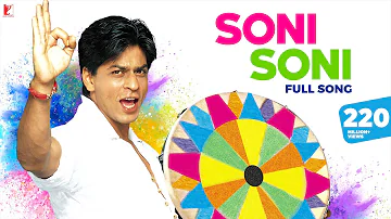 Soni Soni Full Song | Mohabbatein | Shah Rukh Khan, Aishwarya Rai | Jatin-Lalit, Anand B | Holi Song