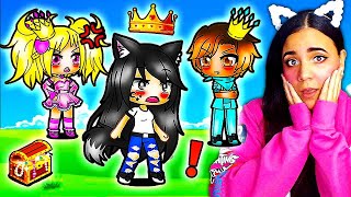 🐺An ALPHA In An All PRINCE\/PRINCESS School!👑 Gacha Life Mini Movie Love Story Reaction