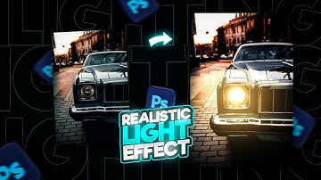 How to Quickly Add Realistic Light Effect in Photoshop 2023 | Lighting Effect | Design With Frankee