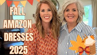 Fall Dresses from Amazon for 2025!! So many of these are perfect for the transition into fall!#dress