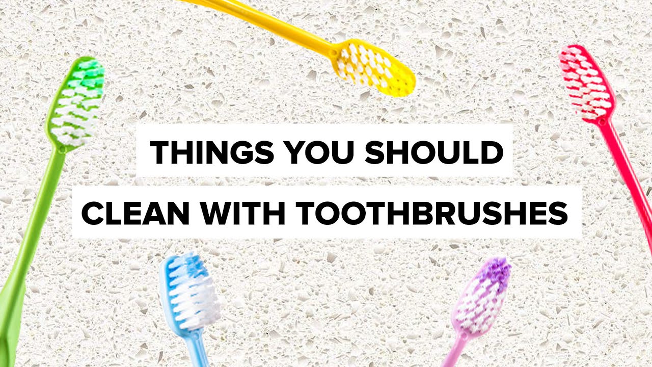 Things to Clean with a Toothbrush