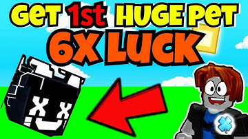 *FASTEST* Way To HATCH HUGE HACKED CATS TODAY! (6X LUCK ➜ GLITCH) Pet Simulator X Roblox!